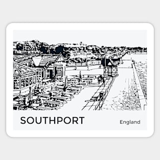 Southport England Sticker